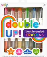 Double Up! Double-Ended Crayons - Set of 6