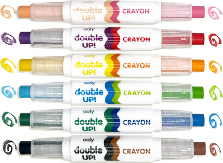 Double Up! Double-Ended Crayons - Set of 6