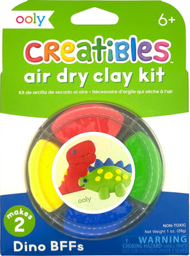 Creatibles Mini Air Dry Clay Kit - Dino BFFs