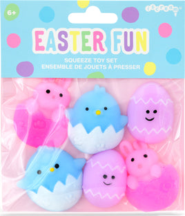 Mini Easter Squeeze Toy Set