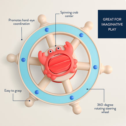 Itzy Captain™ - Bath Steering Wheel (Crab)