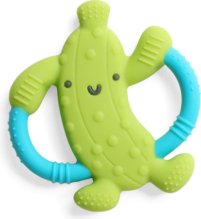 Chew Crew™ - Easy-hold Silicone Teether (Parker the Pickle)