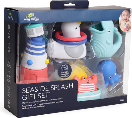 Seaside Splash Gift Set™ - 12 Piece Sensory Bath Set (Nautical)