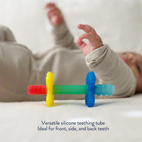 Teensy Tubes™ - Silicone Teething Chew Tube (Rainbow)
