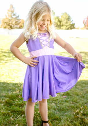 Rapunzel Twirl Dress - Size 4