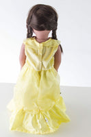 Doll Dress Yellow Beauty - Ages 3+