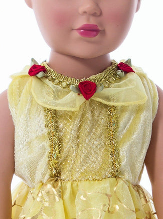 Doll Dress Yellow Beauty - Ages 3+