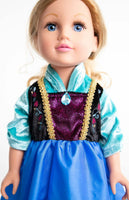 Doll Dress Scandinavian Princess - 16"-20" Doll/Plush