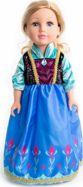 Doll Dress Scandinavian Princess - 16"-20" Doll/Plush