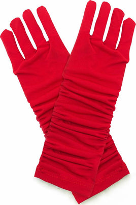Princess Gloves Red - One Size Fits Most