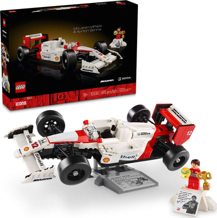 LEGO® Icons: McLaren MP4/4 & Ayrton Senna