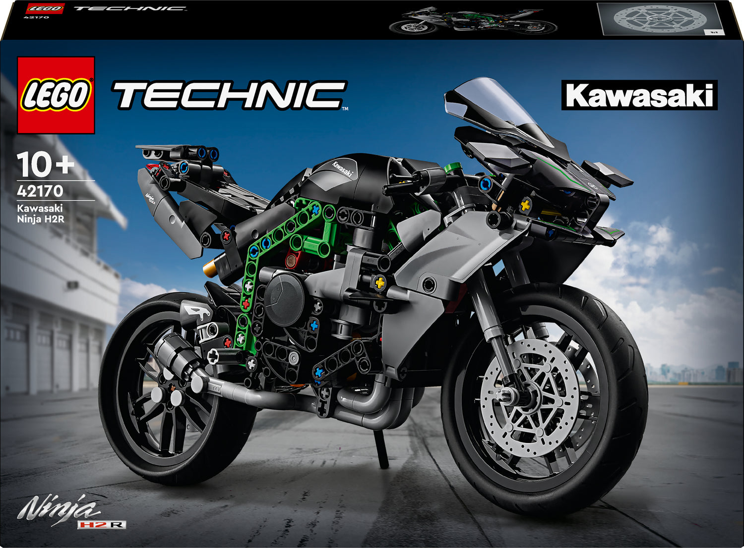 たか LEGO Technic Kawasaki Ninja H2R Motorcycle Toy| Toyrifix