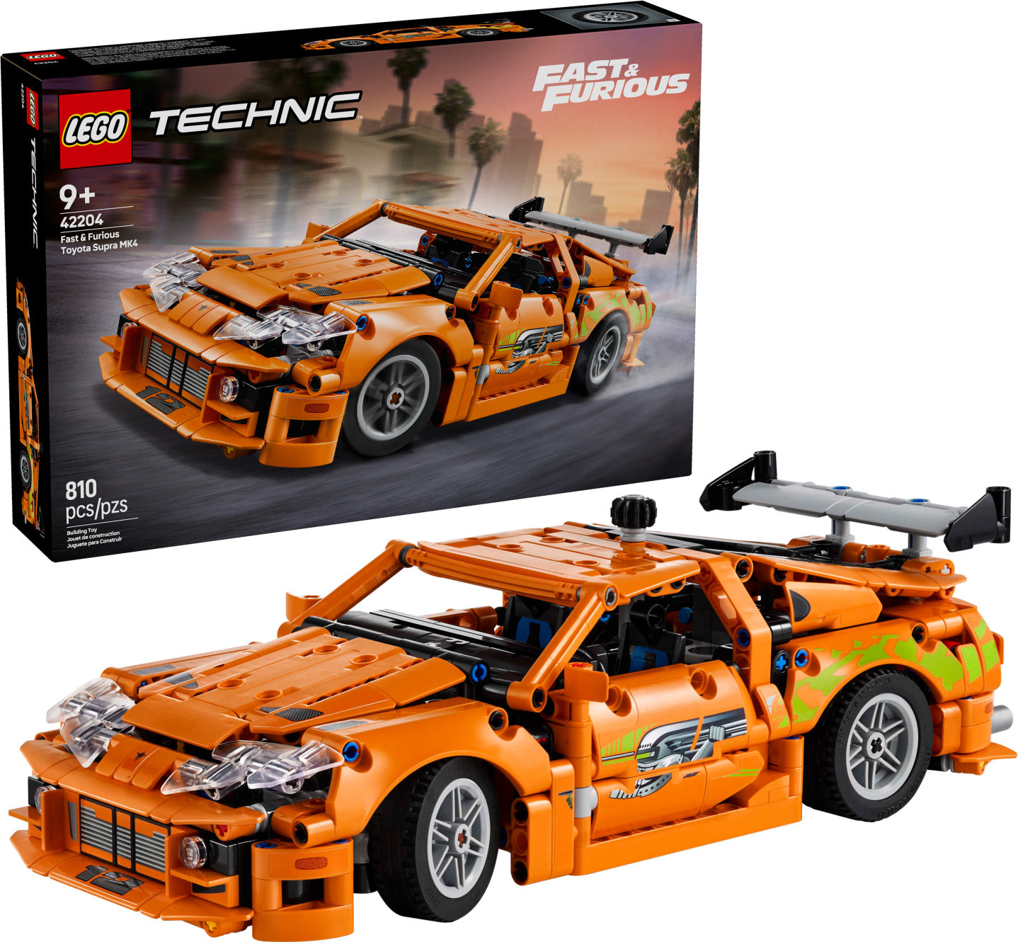 LEGO Technic: Fast and Furious Toyota Supra MK4| Toyrifix