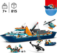 LEGO City Arctic Explorer Ship Large Boat Toy