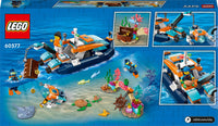 LEGO City Explorer Diving Boat Toy Ocean Set