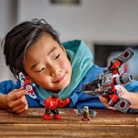 LEGO Super Heroes Marvel: Captain America vs. Red Hulk Battle
