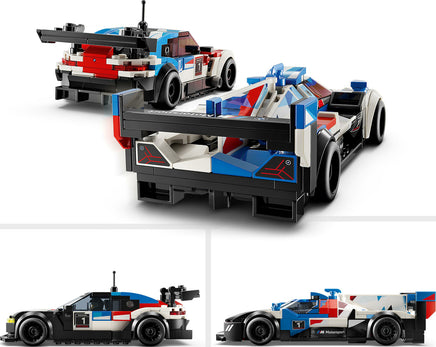 LEGO Speed Champions BMW M4 GT3 and BMW M Hybrid V8 Race Cars