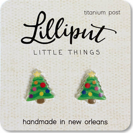 Christmas Tree Earrings