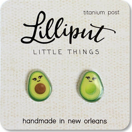 Kawaii Avocado Earrings
