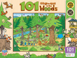 101 Things to Spot - In The Woods 100 Piece Puzzle