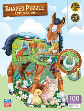 Pony Playtime - 100 Piece Shaped Puzzle