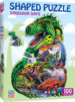 Dinosaur Days - 100 Piece Shaped Puzzle