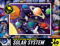 Glow in the Dark - NASA Solar System 60 Piece Kids Puzzle