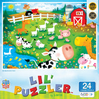 Lil Puzzler - Old MacDonald's Farm 24 Piece Puzzle