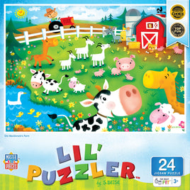 Lil Puzzler - Old MacDonald's Farm 24 Piece Puzzle