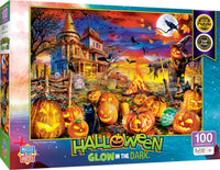 Glow in the Dark - The Pumpkin Kings 100 Piece Halloween Puzzle