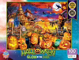 Glow in the Dark - The Pumpkin Kings 100 Piece Halloween Puzzle