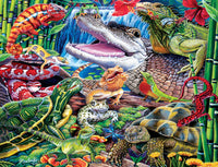 World of Animals - Reptile Friends 100 Piece Puzzle