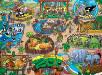 101 Things to Spot - At the Zoo 100 Piece Puzzle