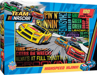 NASCAR - Highspeed Hijinx 100 Piece Puzzle