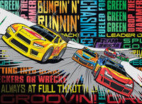 NASCAR - Highspeed Hijinx 100 Piece Puzzle