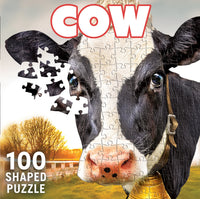 Cow - 100 Piece Shaped Puzzle