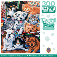 Playful Paws - Hide and Seek 300 Piece EZ Grip Puzzle