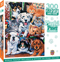 Playful Paws - Hide and Seek 300 Piece EZ Grip Puzzle