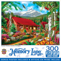 Memory Lane - Mountain Hideaway 300 Piece EZ Grip Puzzle