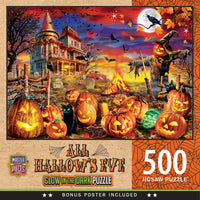 Glow in the Dark Halloween - All Hallow's Eve 500 Piece Puzzle