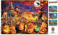 Glow in the Dark Halloween - All Hallow's Eve 500 Piece Puzzle