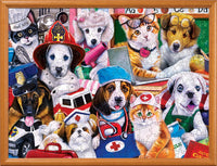 Playful Paws - Essential Workers 300 Piece EZ Grip Puzzle