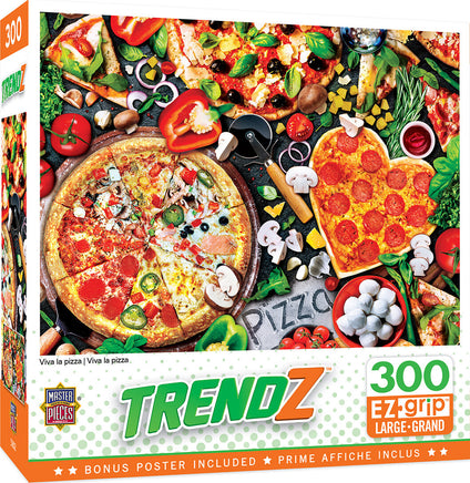 Trendz - Viva la Pizza 300 Piece EZ Grip Puzzle