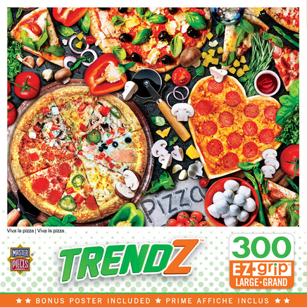 Trendz - Viva la Pizza 300 Piece EZ Grip Puzzle