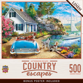 Country Escapes - Afternoon Escape 500 Piece Puzzle