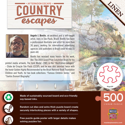 Country Escapes - Afternoon Escape 500 Piece Puzzle