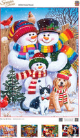 Holiday Glitter - Family Portrait 500 Piece Puzzle