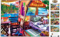 Campside - Glamping Style 300 Piece EZ Grip Puzzle