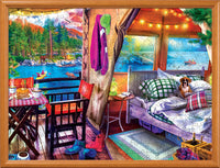 Campside - Glamping Style 300 Piece EZ Grip Puzzle