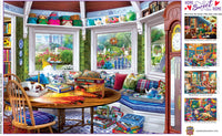 Home Sweet Home - Puzzler's Retreat 550 Piece Puzzle